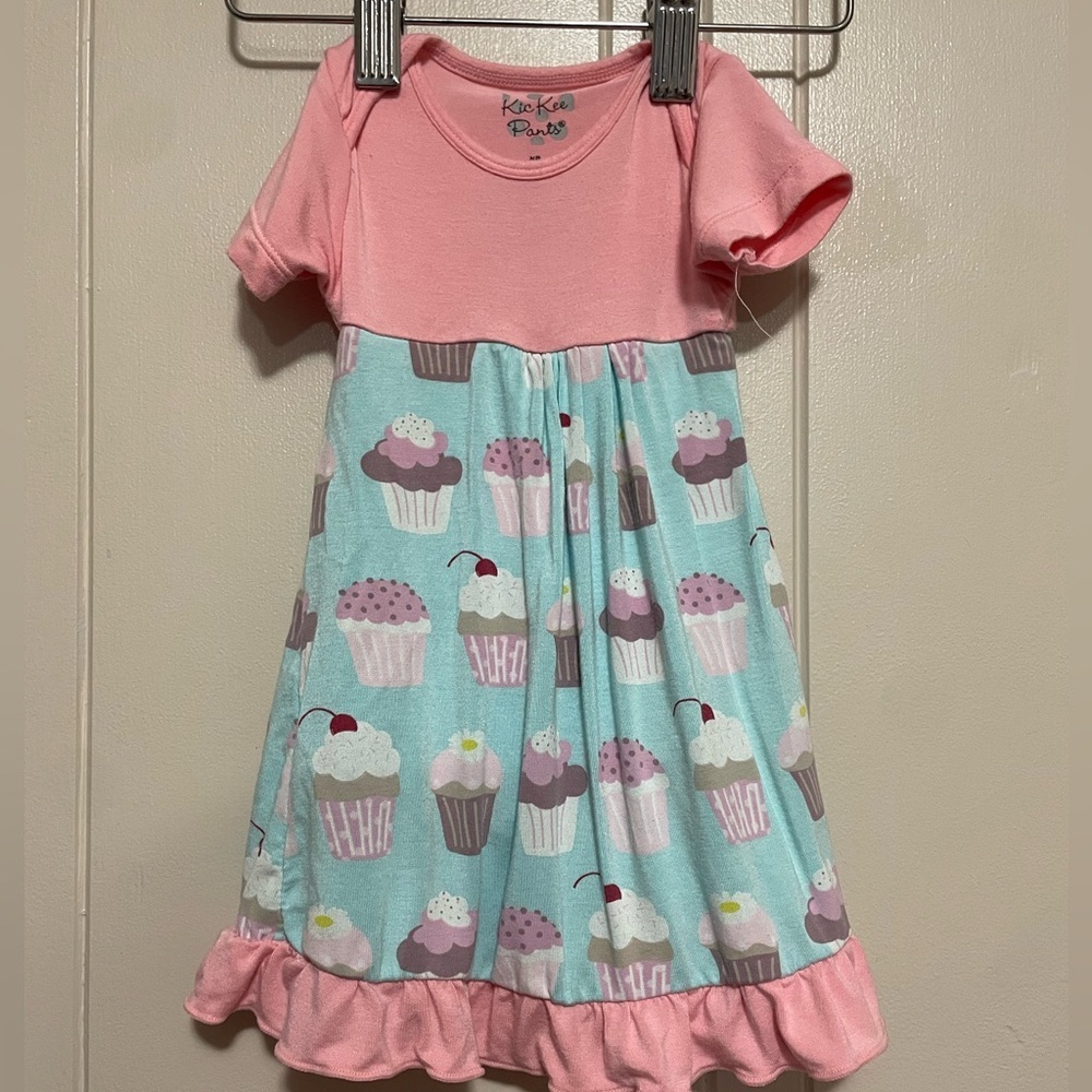GUC NB Kickee Pants cupcake swing dress